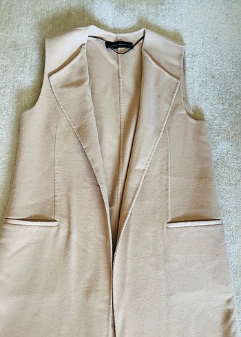 ZARA Uzun  Yelek - Görsel 11