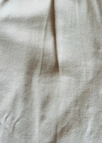 QUZU Kemerli Bej Kadın Pantolon - Görsel 8