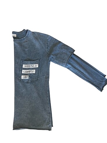 13-14 Yaş Beden gri Renk H&M Üst