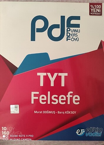 TYT Felsefe Ders föyü