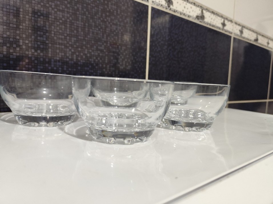 Şeffaf Cam Kase Seti - Görsel 2