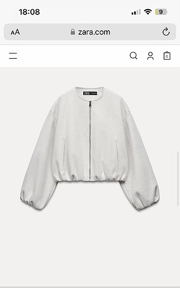 Zara viral ceket