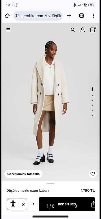 Bershka kaban