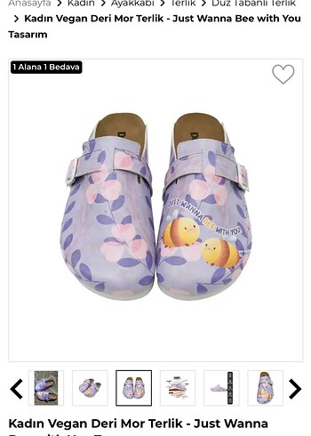 Dogo Marka Mor Baskılı Mantar Tabanlı Kadın Terlik - Görsel 3