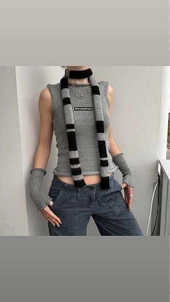 Killstar Skinny atkı