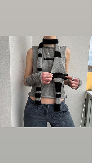 Beden çeşitli Renk Skinny atkı