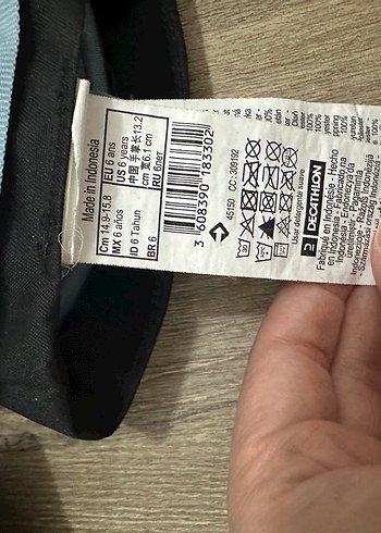 Decathlon Decathlon Mavi Çocuk Kayak Eldiveni - 500