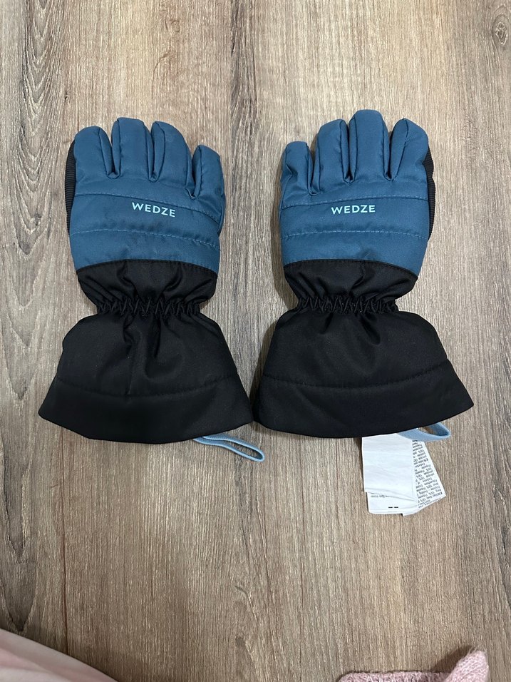 Decathlon Mavi Çocuk Kayak Eldiveni - 500 - Görsel 2