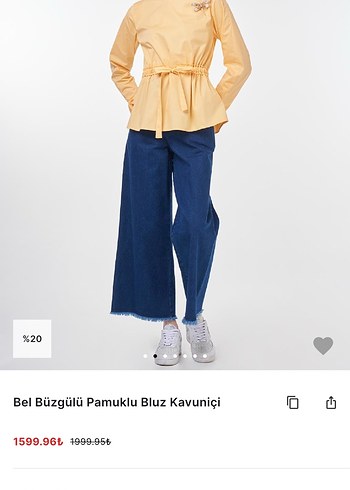 Kayra Nakışlı Turuncu Uzun Kollu Kadın Bluz