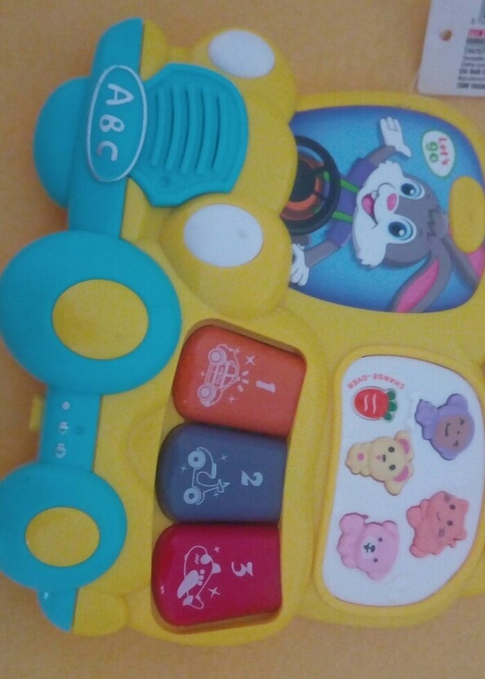 Müzikli tuşlu oyuncak  - Görsel 2