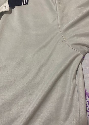 adidas Gri Erkek Polo Yaka Tişört - Görsel 4