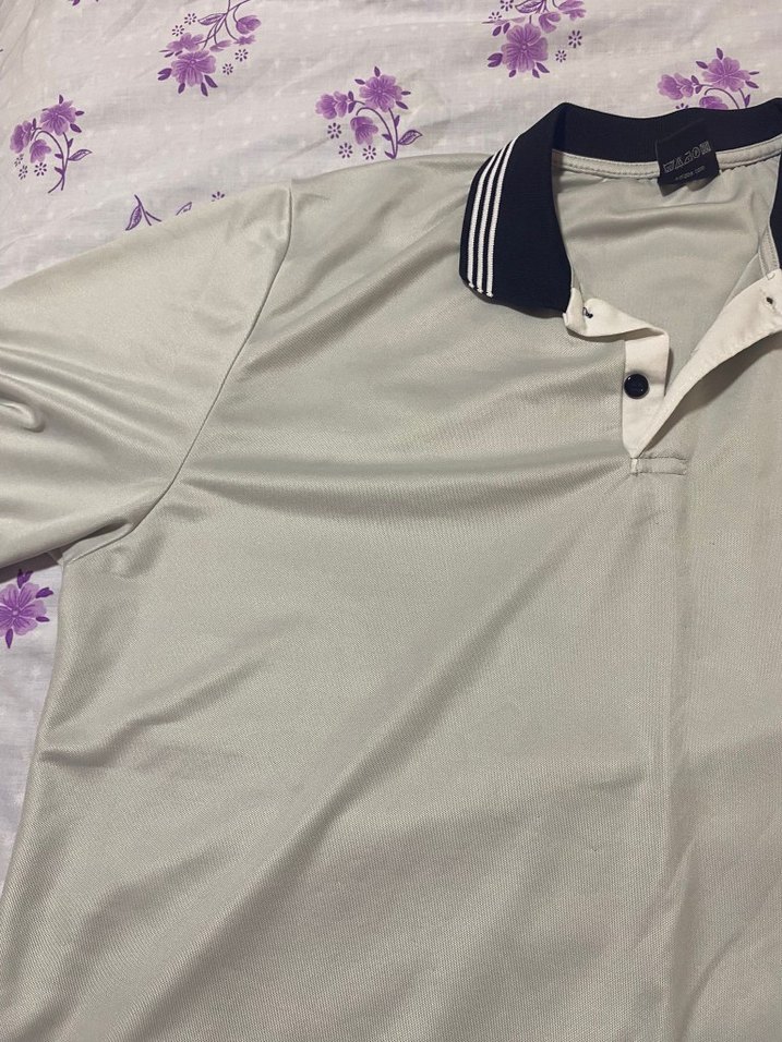 adidas Gri Erkek Polo Yaka Tişört - Görsel 2