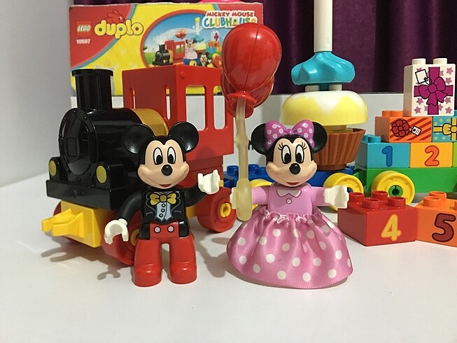 Beden Renk Lego Duplo Mickey Minnie ?nin Doğum günü gezisi