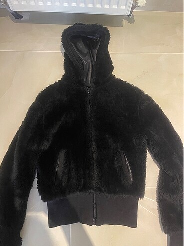 Peluş kürk ceket