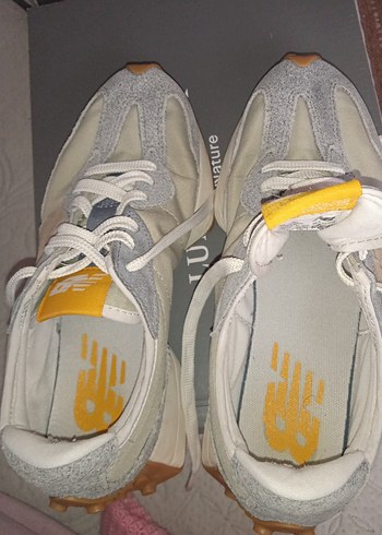 New Balance U327SD Gri Kadın Spor Ayakkabı - Görsel 6