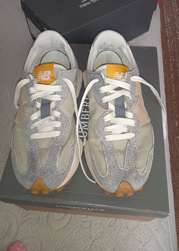 New Balance U327SD Gri Kadın Spor Ayakkabı - Görsel 4