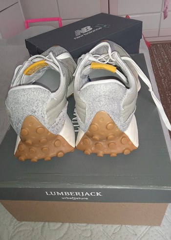 New Balance U327SD Gri Kadın Spor Ayakkabı - Görsel 2