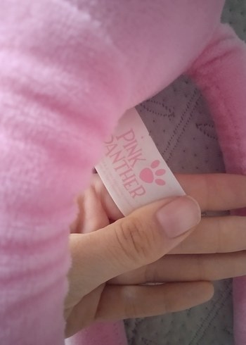 90 cm Pembe Panter Peluş Oyuncak - Görsel 3