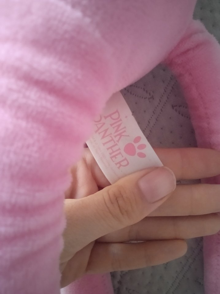 90 cm Pembe Panter Peluş Oyuncak - Görsel 3