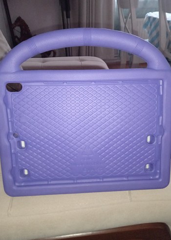 Samsung Galaxy Tab S6 Lite Standlı Araba Kılıf Mor - Görsel 2