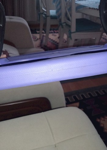 Samsung Galaxy Tab S6 Lite Standlı Araba Kılıf Mor - Görsel 4