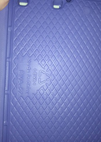 Samsung Galaxy Tab S6 Lite Standlı Araba Kılıf Mor - Görsel 5