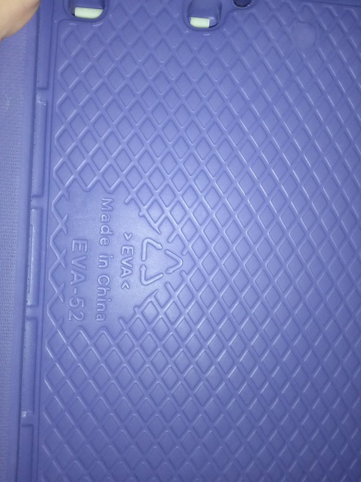 Samsung Galaxy Tab S6 Lite Standlı Araba Kılıf Mor - Görsel 5