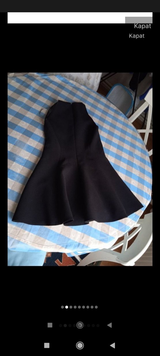 Siyah Mini  Elbise teklif no çok uygun!! - Görsel 2