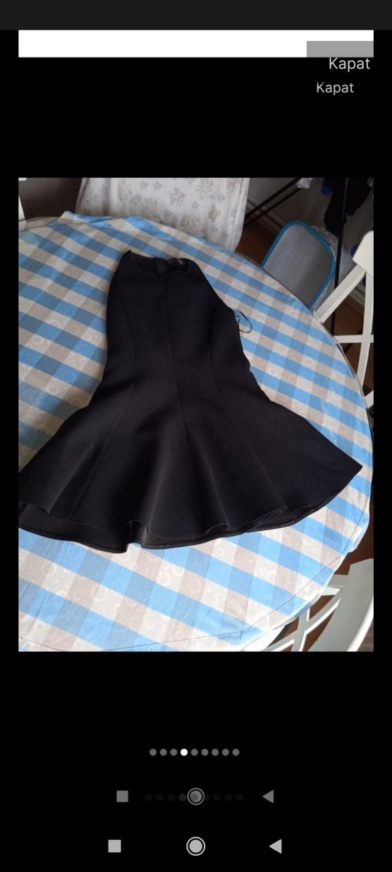 Siyah Mini  Elbise teklif no çok uygun!! - Görsel 4