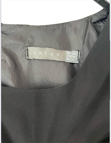 36 Beden Koton elbise