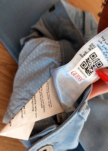 26 Beden mavi Renk Düğmeli Mavi Kadın Denim Pantolon