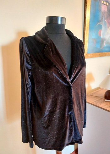 Koton koton siyah kendinden parıltılı pijama takim