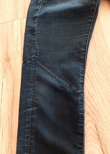 Guess Kadın Lacivert Midi Boy Normal Kesim Kot Pantolon