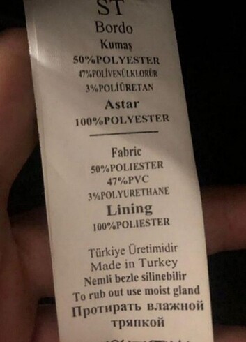  Beden bordo Renk Adil ışık çanta