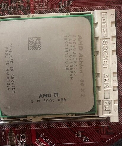 Amd athlon 64x2 işlemci