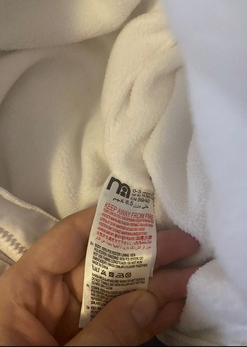 Mothercare Kürklü Kar Tulumu astronot tulum - Görsel 4