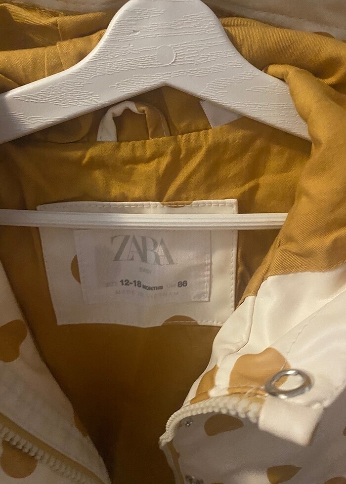 Zara mont yağmurluk - Görsel 2