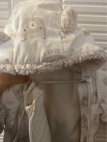3-6 Ay Beden beyaz Renk H&M astronot tulum