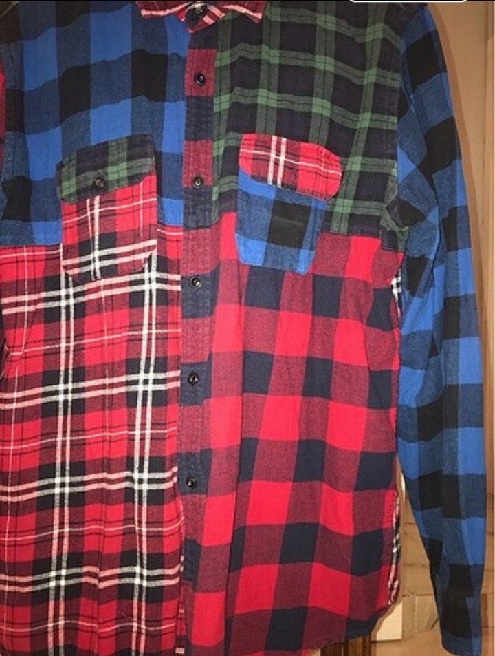 Çok Renkli Düğmeli Kadın Gömlek - Görsel 3