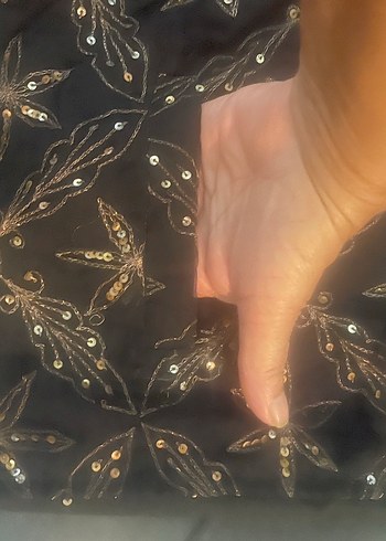 Nakış İşlemeli Siyah Bohem Kolsuz Yelek - Görsel 8