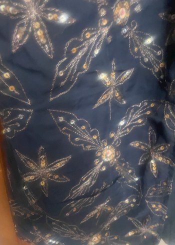 Nakış İşlemeli Siyah Bohem Kolsuz Yelek - Görsel 2