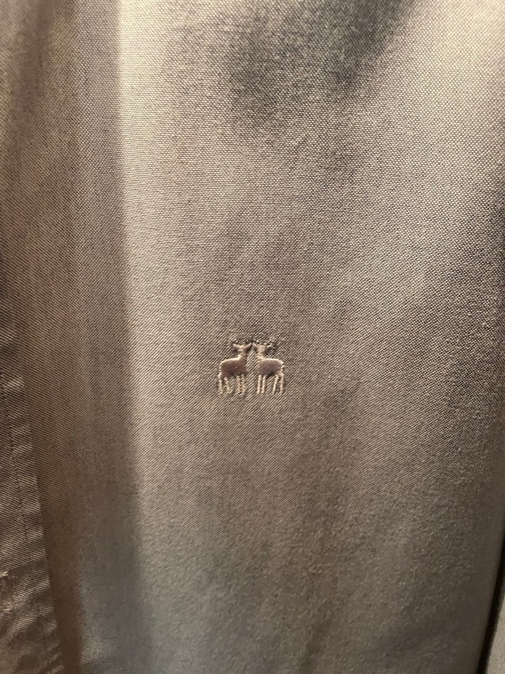 Gri Erkek Keten Uzun Kollu Gömlek - Görsel 4