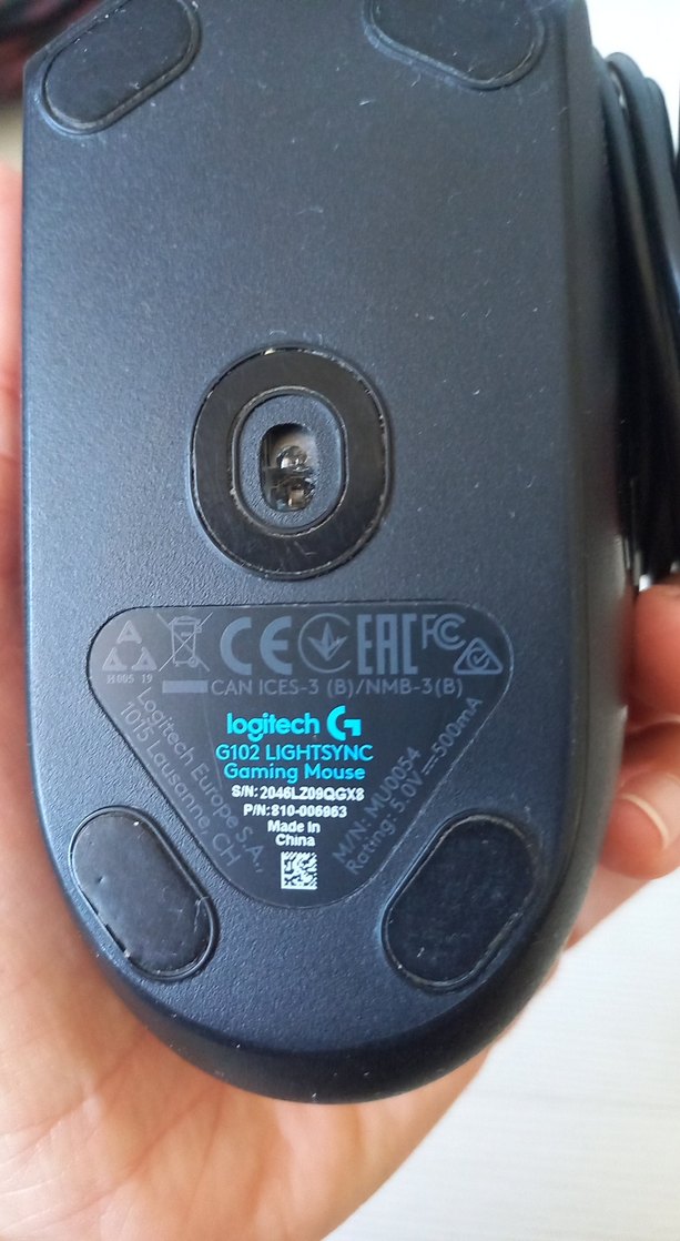 Logitech Kablolu Siyah Mouse - Görsel 4