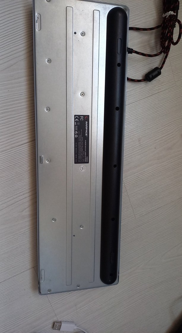 Rampage Siyah Kablolu Mekanik Klavye - Görsel 4