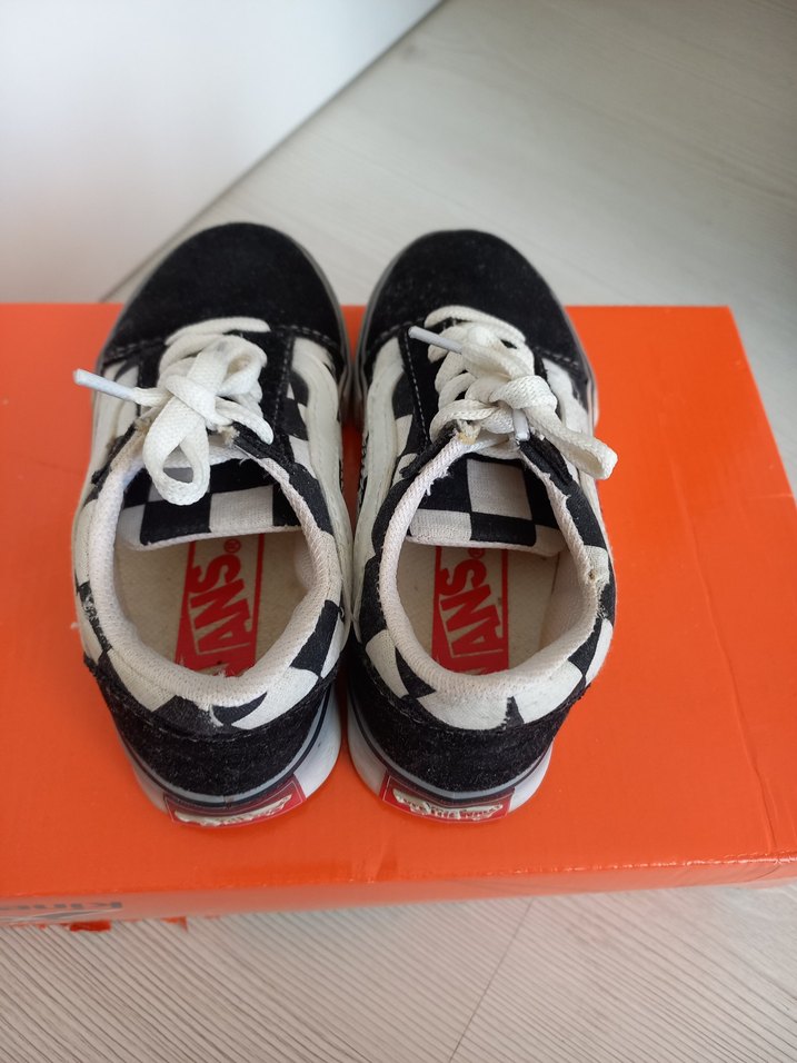 Vans Erkek Çocuk Siyah Beyaz Sneaker - Görsel 5