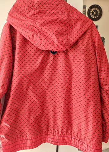 Erkek Çocuk Kırmızı Baskılı Fermuarlı Ceket - Görsel 5