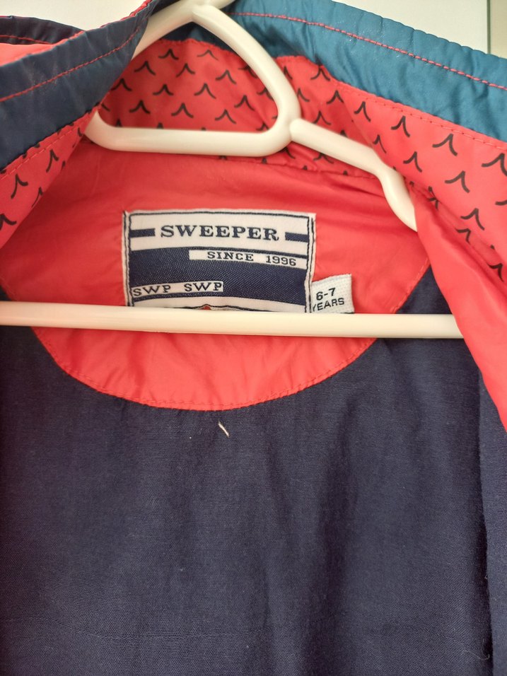 Erkek Çocuk Kırmızı Baskılı Fermuarlı Ceket - Görsel 4