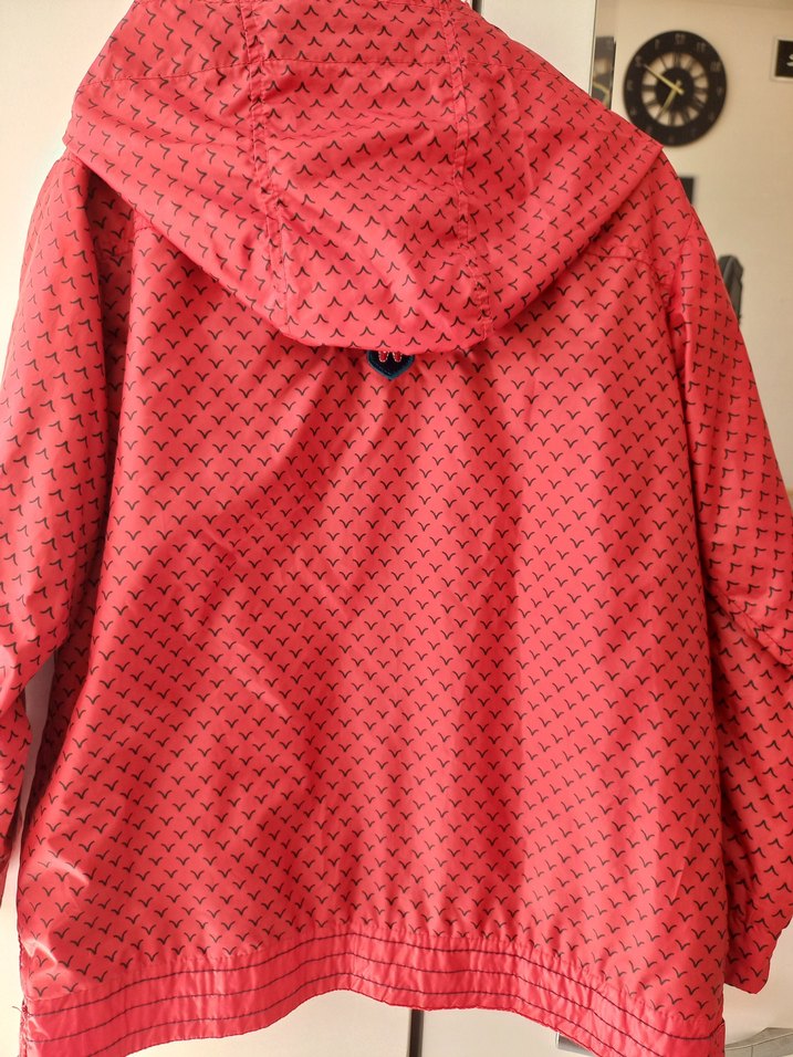 Erkek Çocuk Kırmızı Baskılı Fermuarlı Ceket - Görsel 5