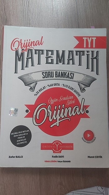 orijinal yayınları tyt matematik soru bankası