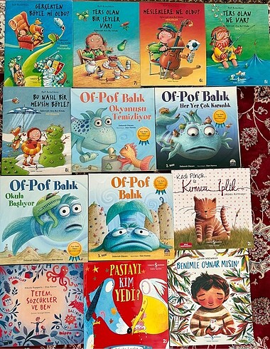 13 Adet Çocuk Kitap